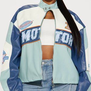 Fashionnova Turbo Mode Faux Leather Jacket